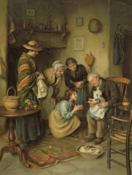 Culte familial, du Pears Annual, 1911
